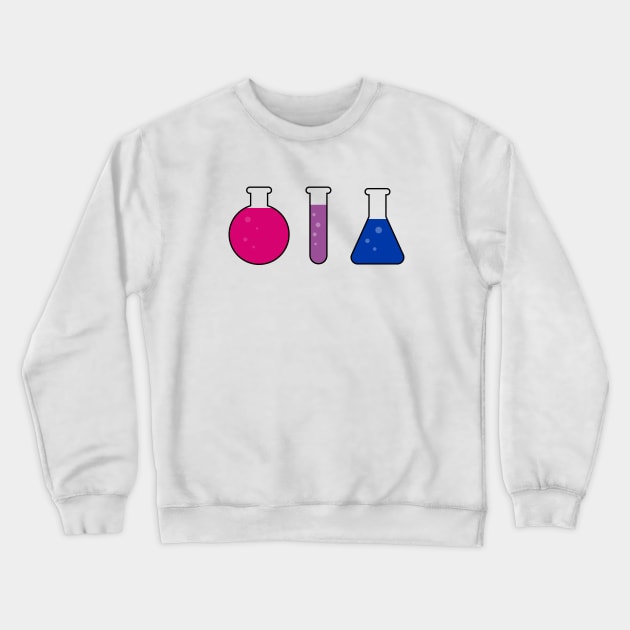 Bisexual Chemical Engineer Crewneck Sweatshirt by Pridish